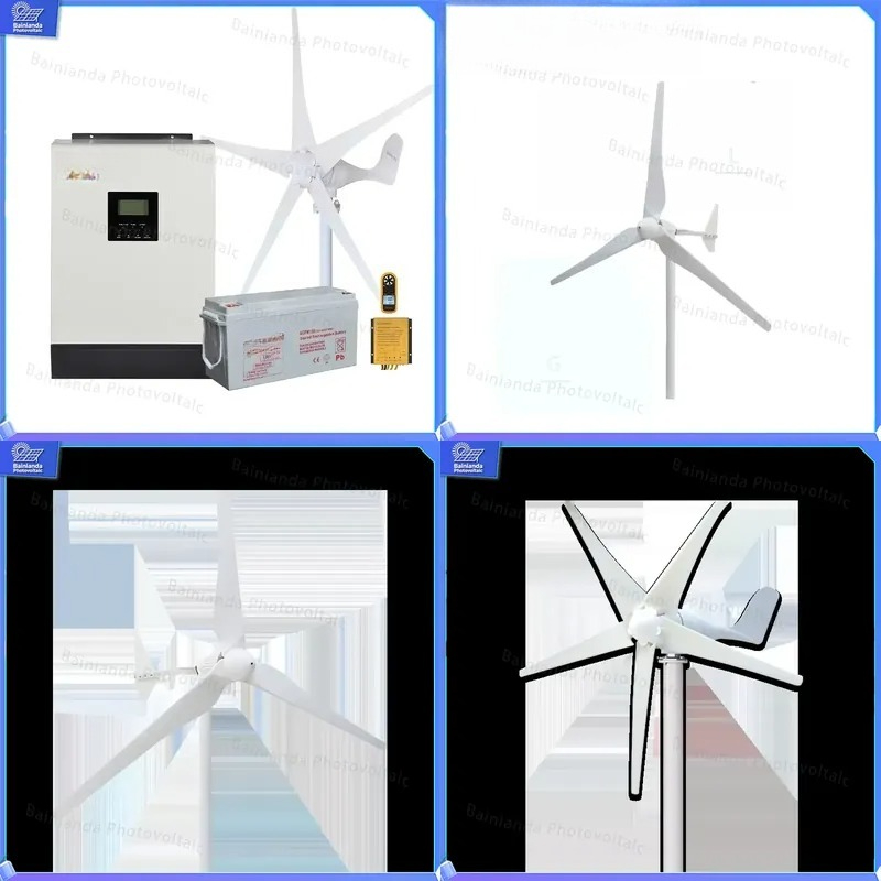 Renewable Energy Wind Solar - Kit de Generador de Turbina Eólica