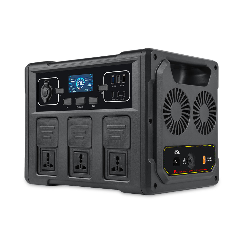 Portable Power Station - Generador Solar Portátil de 1200W, Batería