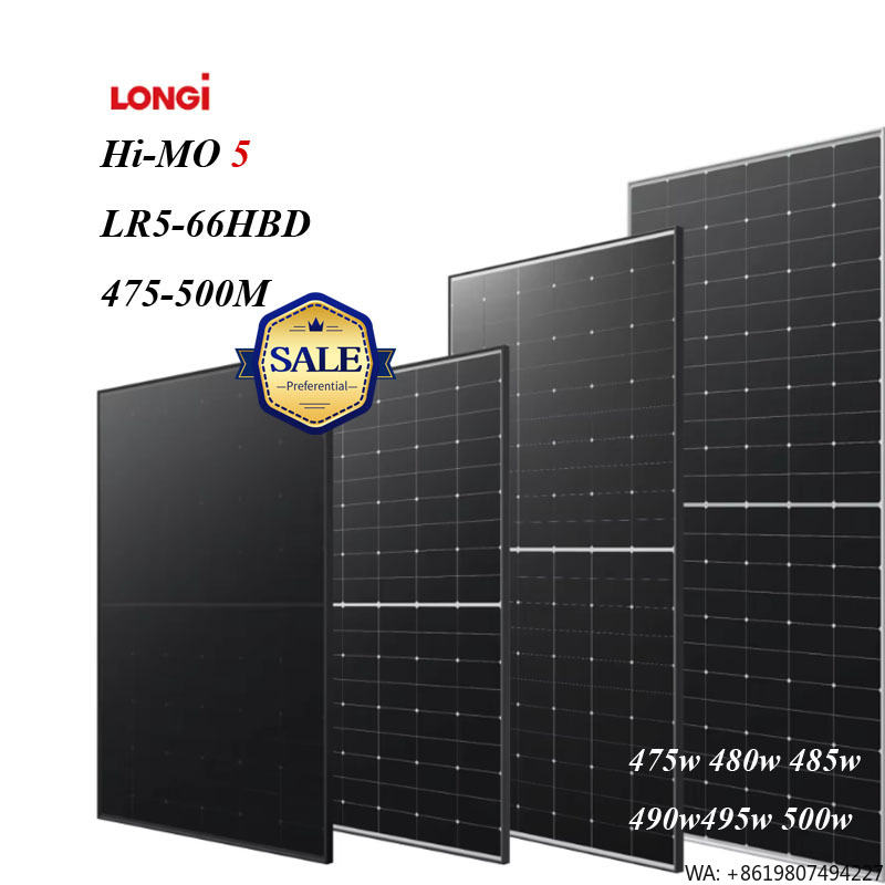 Longi Panel Lr5 - Panel Solar Longi Hi-MO 5 LR5-66HBD