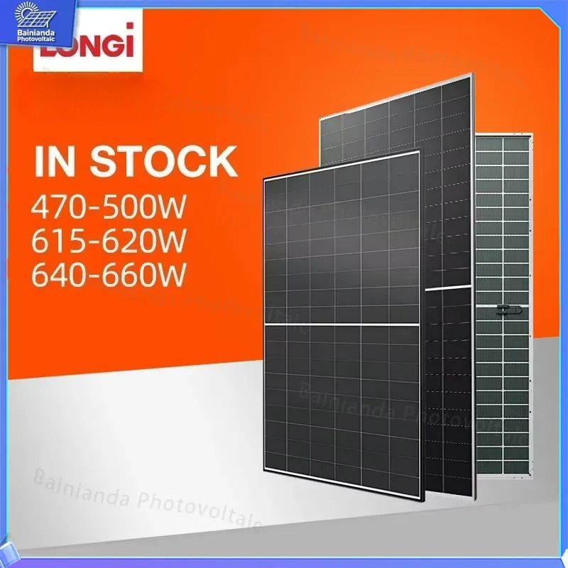 Longi Panel Lr5 - Panel Solar Bifacial LONGi Solar Hi-MO