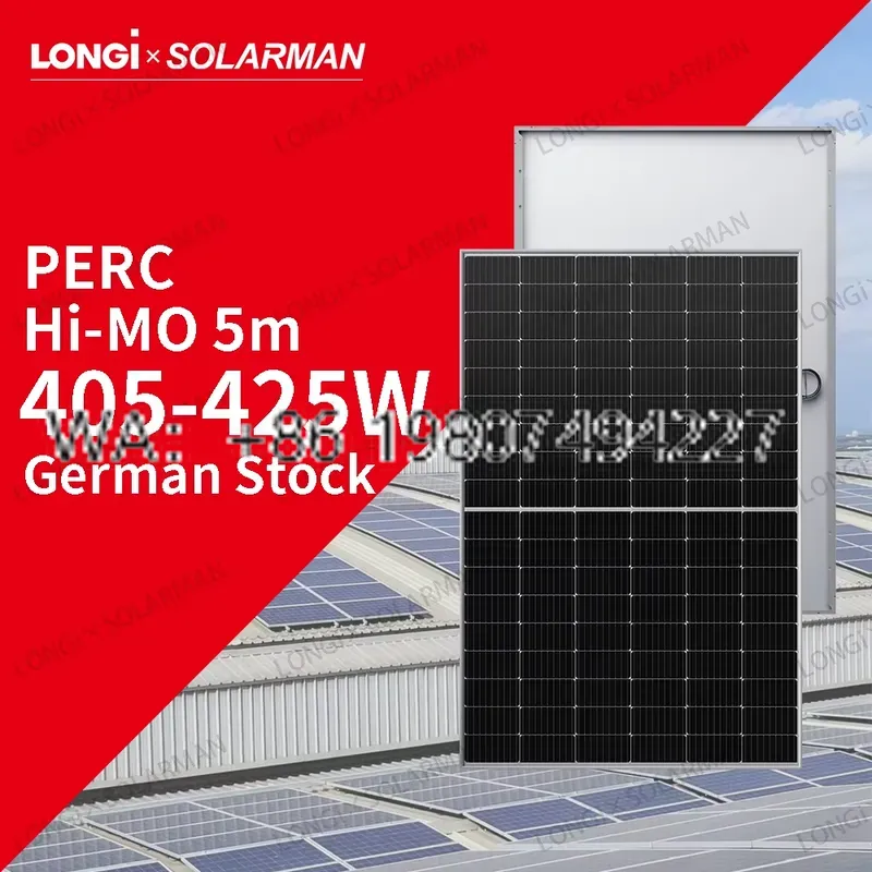 Longi Panel Lr5 - Panel Solar de Alto Voltaje LONGi