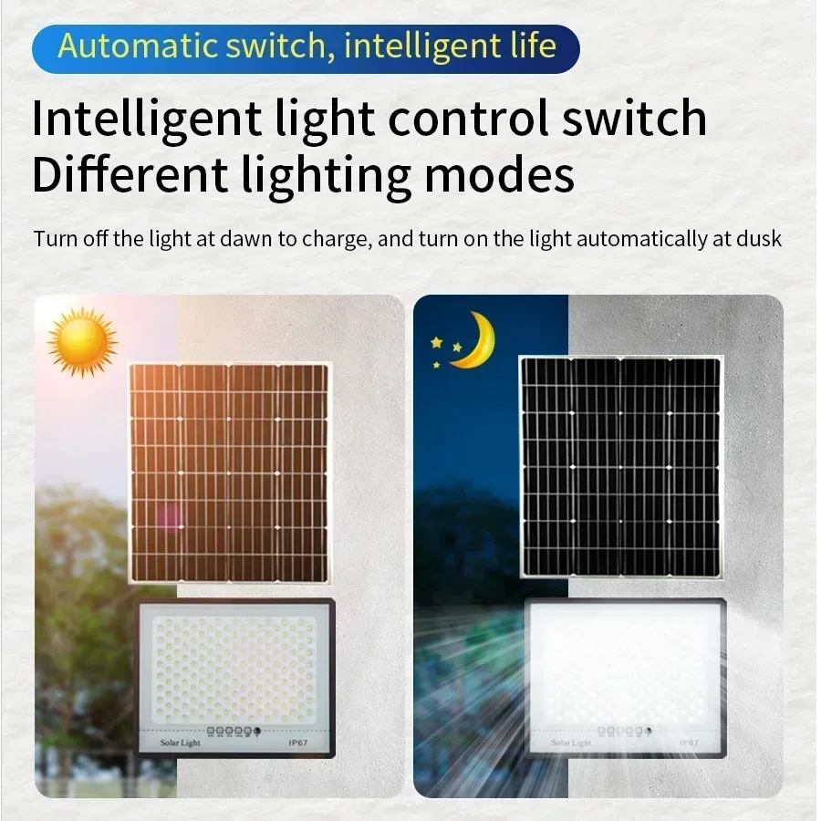 Lámpara Solar de 500W, focos i - Waterproof Junction Box Solar reseña y precio