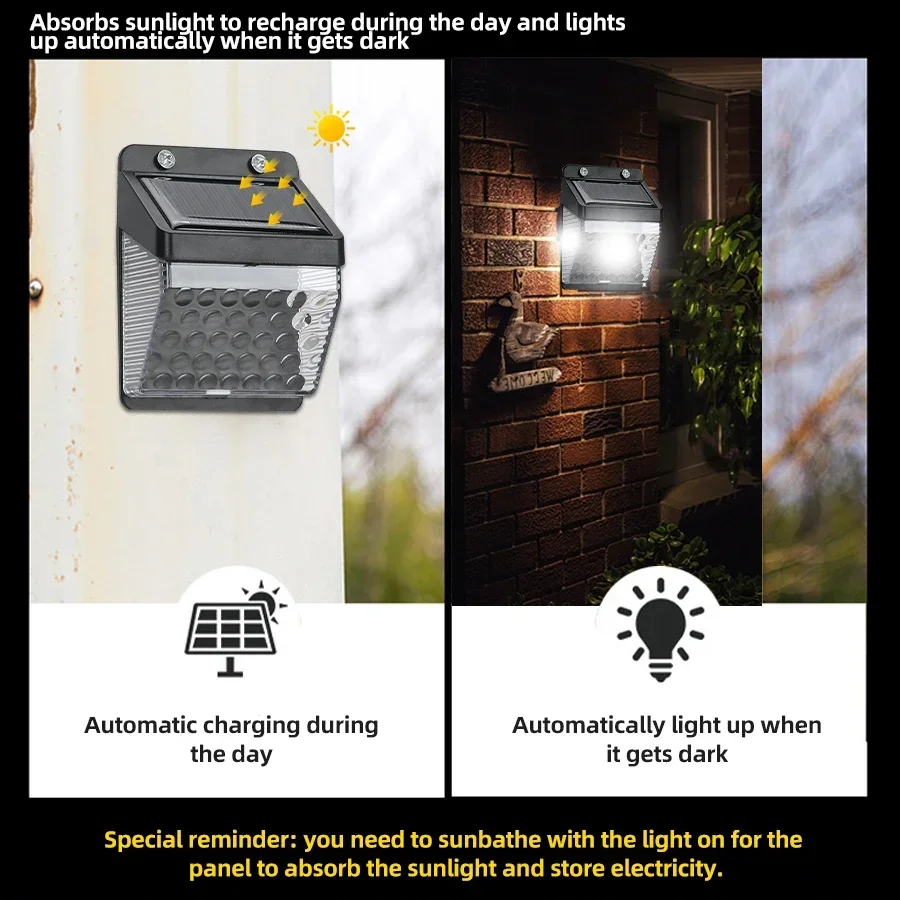 Luz Solar LED con Sensor de Mo - Waterproof Junction Box Solar reseña y precio