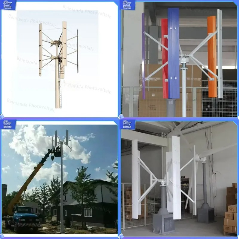 Aerogenerador de Eje Vertical  - Renewable Energy Wind Solar reseña y precio