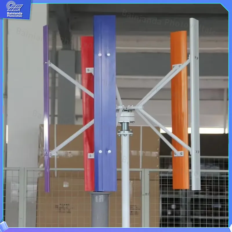 Aerogenerador de Eje Vertical  - Renewable Energy Wind Solar reseña y precio