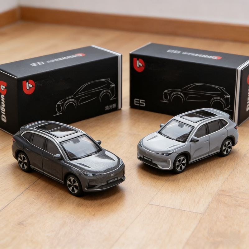 Bburago 1:64 Geely E5 EX5 Coch - Renewable Energy Infrastructure reseña y precio