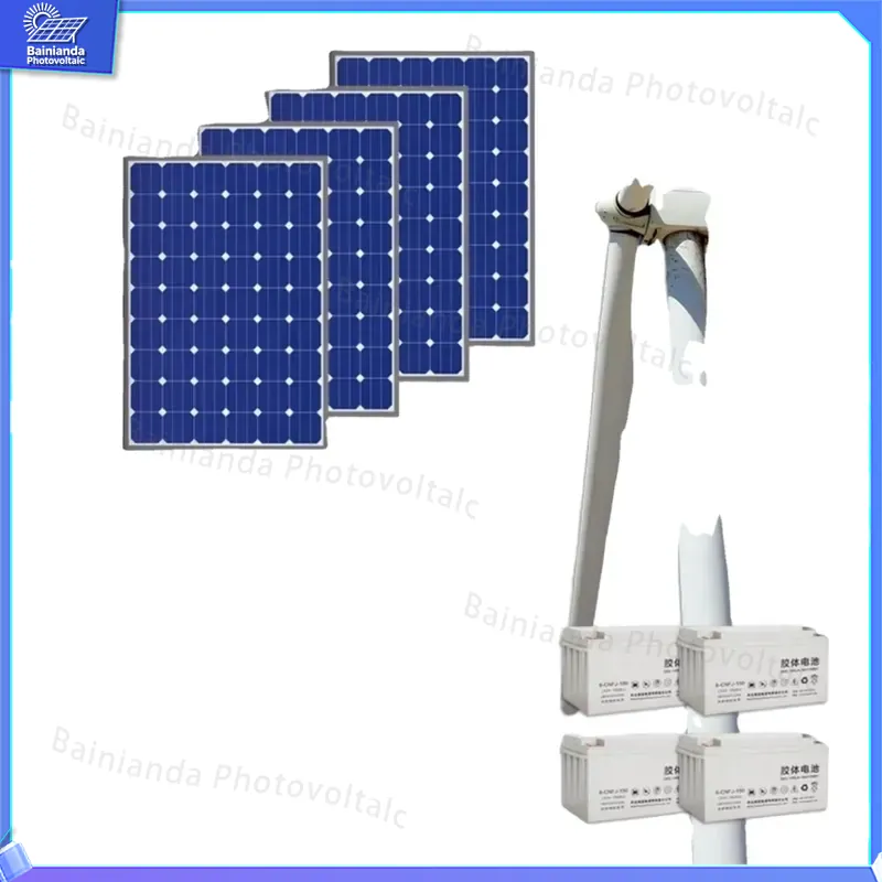 Sistema de Generador Híbrido d - Renewable Energy Wind Solar reseña y precio
