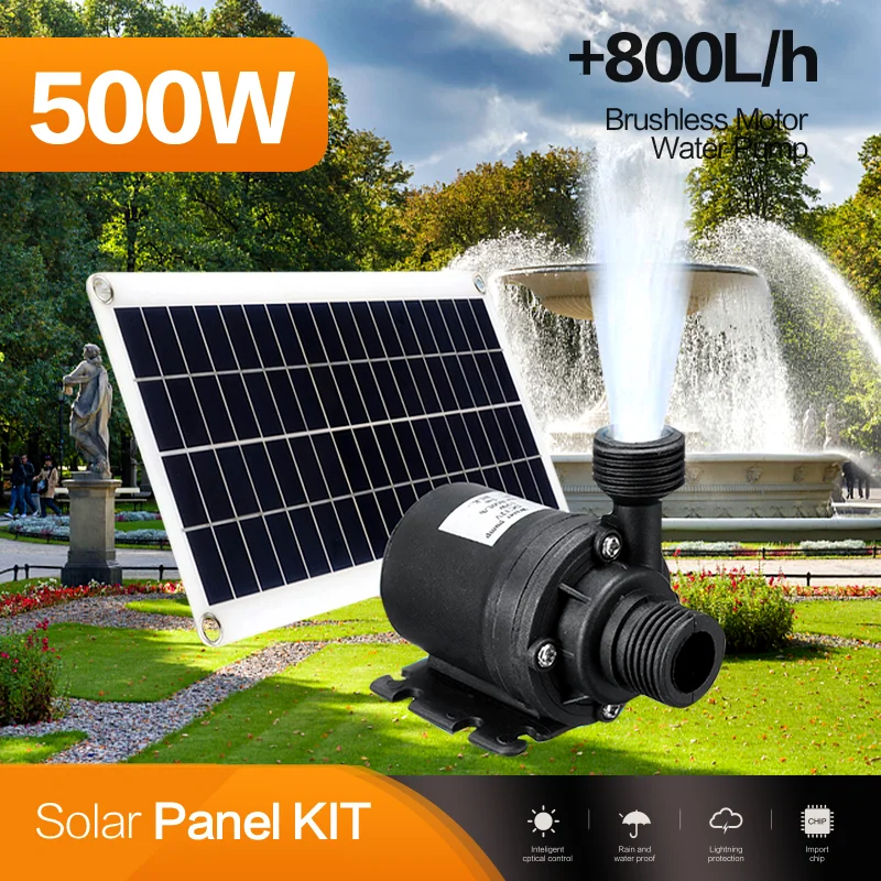 Kit de bomba de agua solar pro - Solar Pool Pump Kit reseña y precio