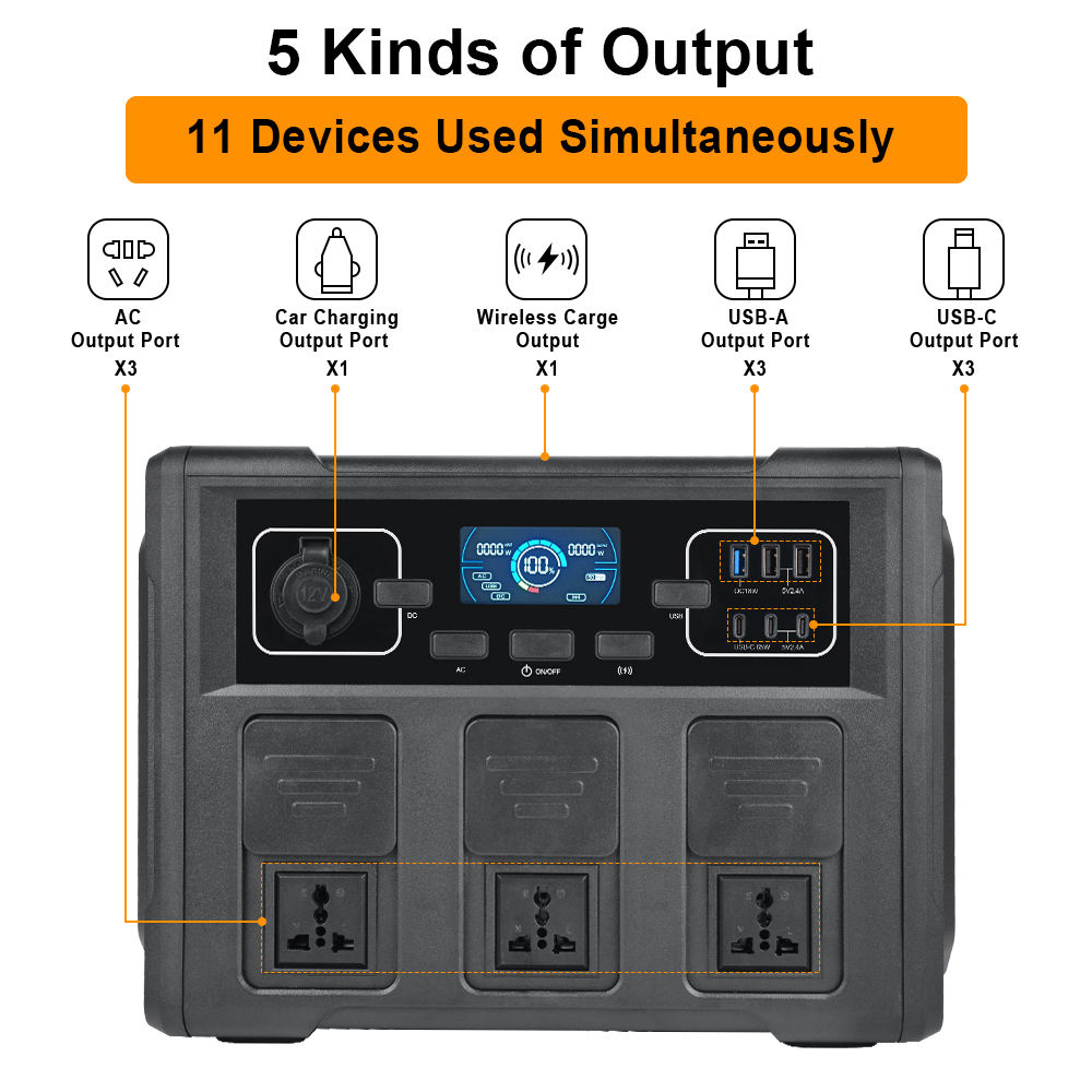 Generador Solar Portátil de 12 - Portable Power Station reseña y precio
