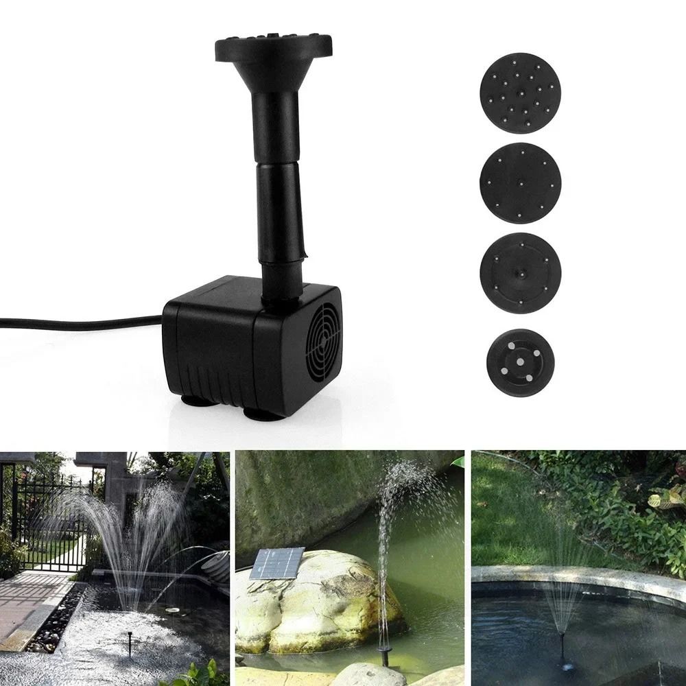 Mini bomba de Fuente Solar de  - Solar Pool Pump Kit reseña y precio
