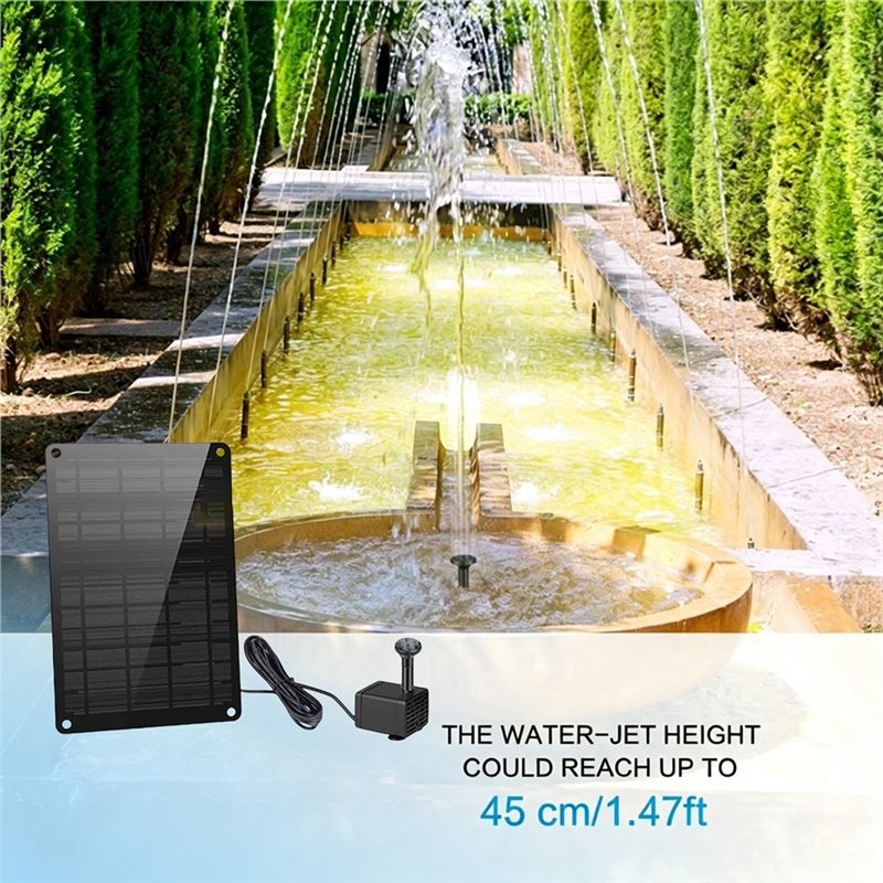 Bomba de Agua Solar RMWIN de 9 - Solar Pool Pump Kit reseña y precio