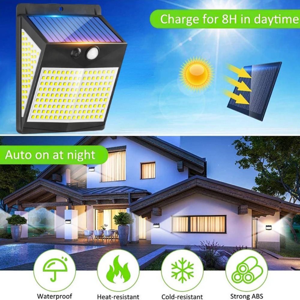 Luces Led solares para exterio - Waterproof Junction Box Solar reseña y precio