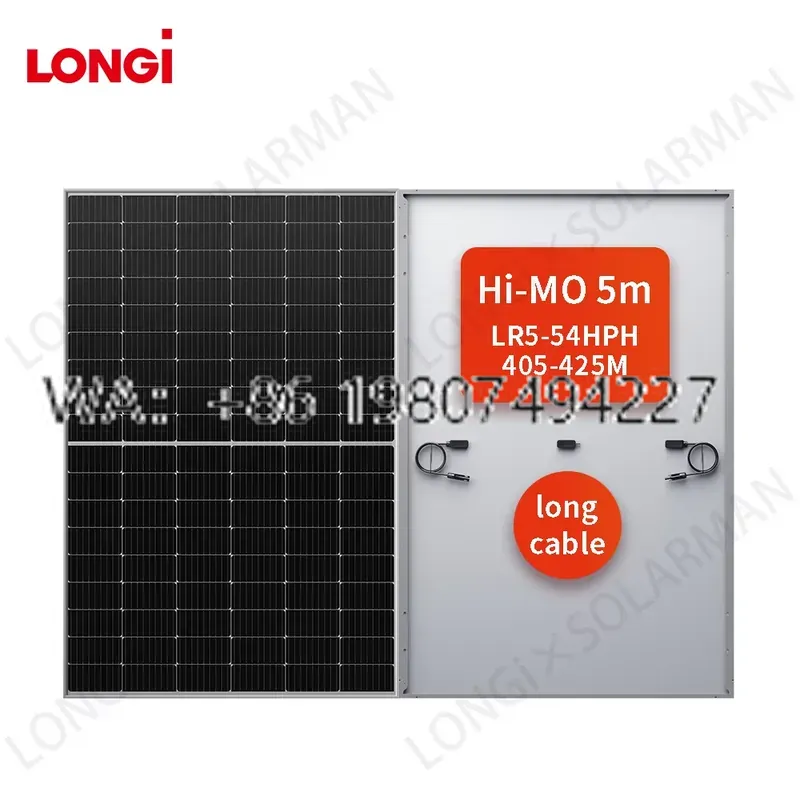 Panel Solar de Alto Voltaje LO - Longi Panel Lr5 reseña y precio