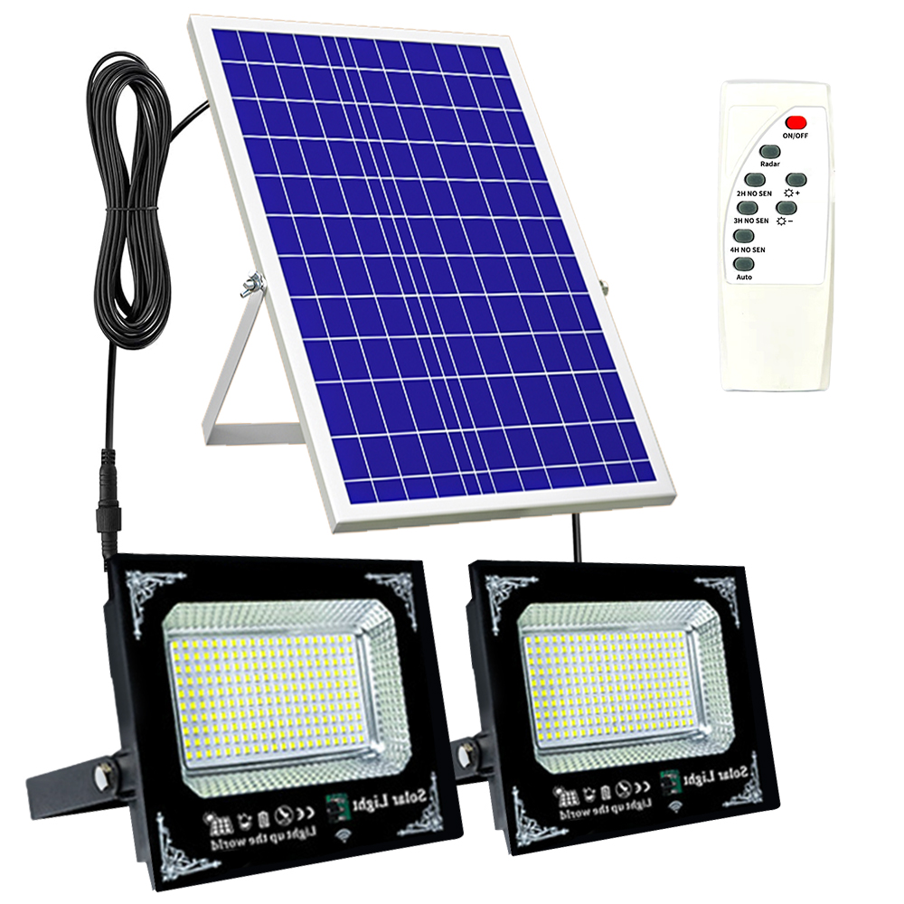 Luz Solar Led de 500W, luz de  - Waterproof Junction Box Solar reseña y precio