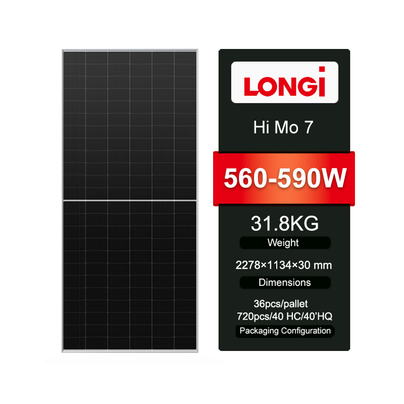 Paneles Solares Longi HiMo 7 c - Longi Panel Lr5 reseña y precio